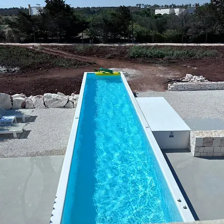 Aeneas Pool & Jacuzzi Al Mare Torre Guaceto 빌라