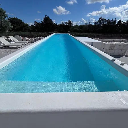 Aeneas Pool & Jacuzzi Al Mare Torre Guaceto וילה