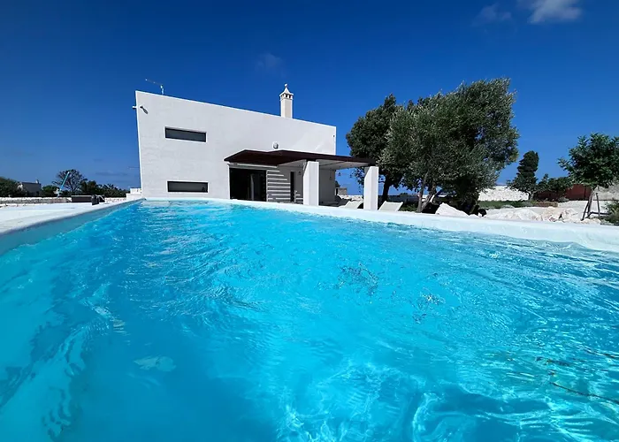 Aeneas Pool & Jacuzzi Al Mare Torre Guaceto * ספקיולה